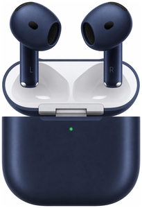 Наушники Apple AirPods (4-го поколения, 2024) с шумоподавлением, синий